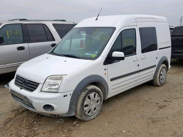 NM0KS9BN7BT071016 - 2011 FORD TRANSIT CO WHITE photo 2