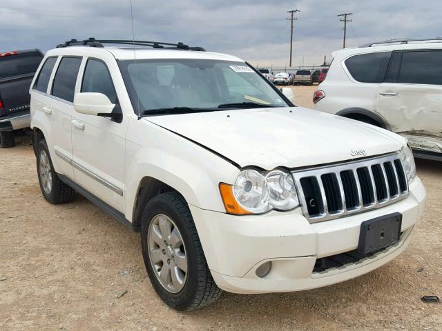 1J8HR58N08C150876 - 2008 JEEP GRAND CHER WHITE photo 1