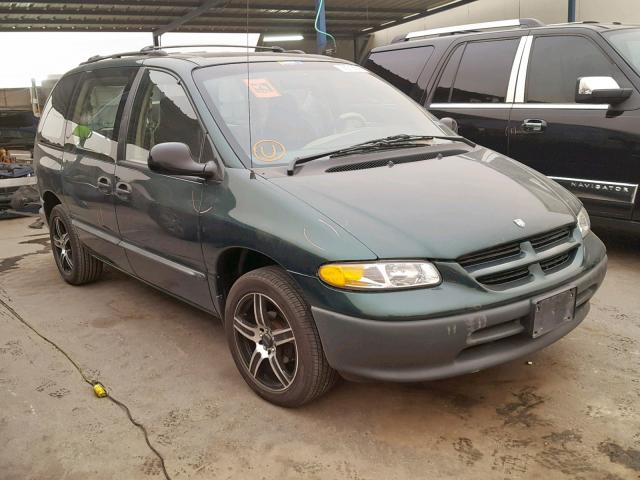 2B4FP25B2TR772406 - 1996 DODGE CARAVAN GREEN photo 1