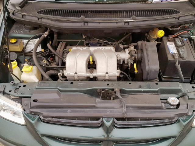 2B4FP25B2TR772406 - 1996 DODGE CARAVAN GREEN photo 7