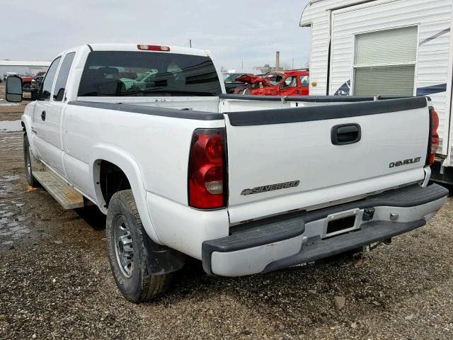 1GDHC29D26E269510 - 2006 GMC SIERRA C25 WHITE photo 3