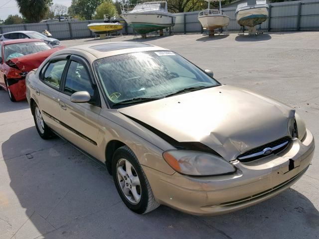 1FAFP55S7YG226588 - 2000 FORD TAURUS SES GOLD photo 1