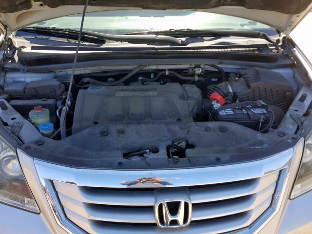 5FNRL38969B035031 - 2009 HONDA ODYSSEY TO SILVER photo 7