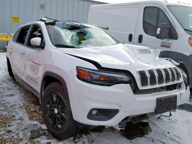 1C4PJMCX5KD106273 - 2019 JEEP CHEROKEE L WHITE photo 1