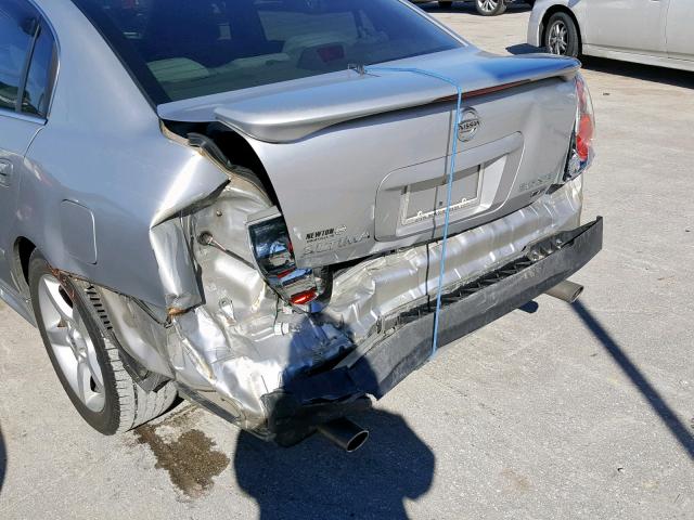 1N4BL11D96C229832 - 2006 NISSAN ALTIMA SE SILVER photo 9