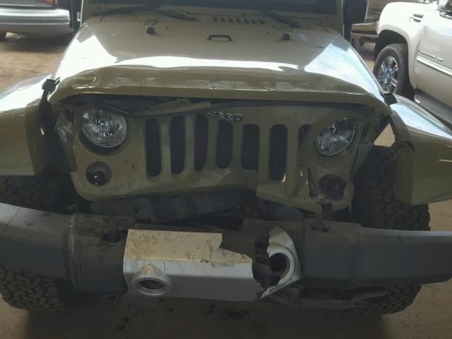 1C4AJWBG3DL568326 - 2013 JEEP WRANGLER S 绿色 照片 9