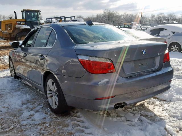 WBANV1C53AC445009 - 2010 BMW 528 XI GRAY photo 3