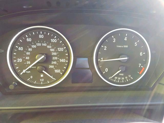 WBANV1C53AC445009 - 2010 BMW 528 XI GRAY photo 8