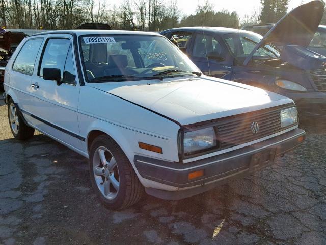 1VWBA9170HV067134 - 1987 VOLKSWAGEN GOLF GL WHITE photo 1