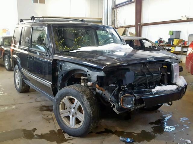 1J4RG5GT2AC105665 - 2010 JEEP COMMANDER BLACK photo 1