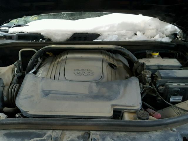 1J4RG5GT2AC105665 - 2010 JEEP COMMANDER BLACK photo 7