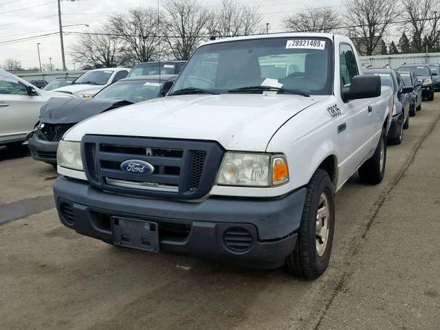 1FTKR1AD3APA72180 - 2010 FORD RANGER WHITE photo 2