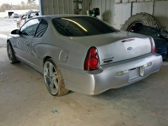 2G1WW12EX59137735 - 2005 CHEVROLET MONTE CARL 灰色 照片 3