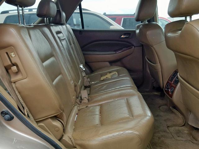 2HNYD18974H555247 - 2004 ACURA MDX TOURIN BROWN photo 6