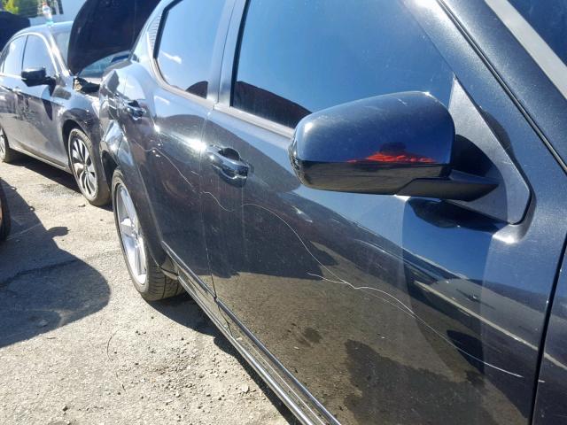 1B3LC76M88N619064 - 2008 DODGE AVENGER R/ BLACK photo 9