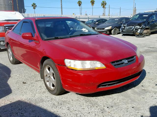 1HGCG2252YA028712 - 2000 HONDA ACCORD EX RED photo 1