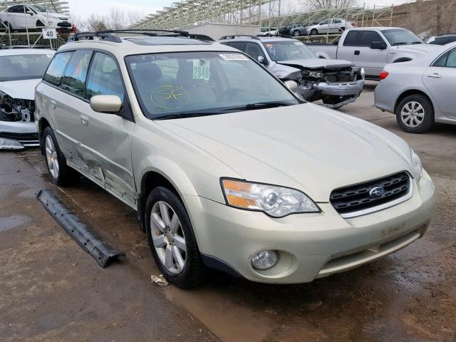 4S4BP62C777300954 - 2007 SUBARU OUTBACK OU BEIGE photo 1