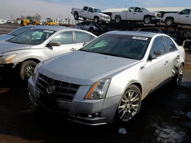 1G6DM5ED7B0108992 - 2011 CADILLAC CTS PERFOR SILVER photo 2