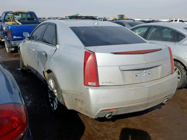 1G6DM5ED7B0108992 - 2011 CADILLAC CTS PERFOR SILVER photo 3