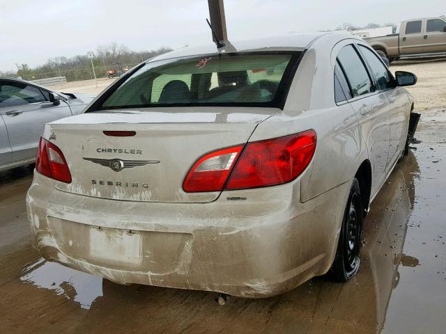 1C3CC4FB9AN166434 - 2010 CHRYSLER SEBRING TO WHITE photo 4