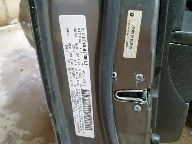 1C4NJDBB9ED538107 - 2014 JEEP COMPASS SP 石墨色 照片 10