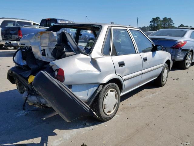 1Y1SK546XMZ067023 - 1991 GEO PRIZM BASE BLUE photo 4