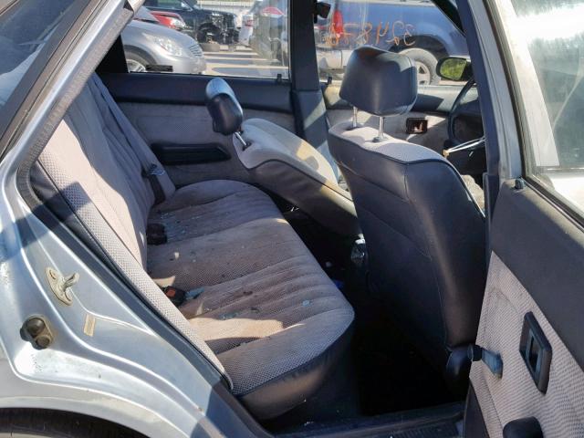 1Y1SK546XMZ067023 - 1991 GEO PRIZM BASE BLUE photo 6