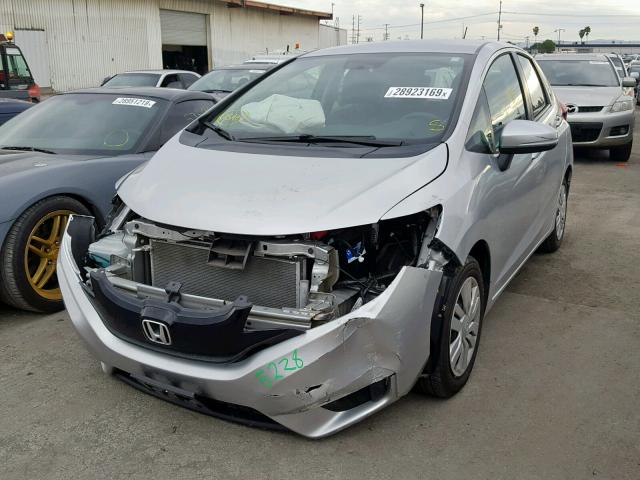 3HGGK5G59FM784791 - 2015 HONDA FIT LX SILVER photo 2