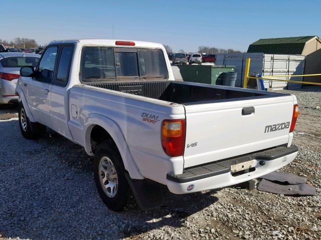 4F4YR16U72TM05337 - 2002 MAZDA B3000 CAB WHITE photo 3