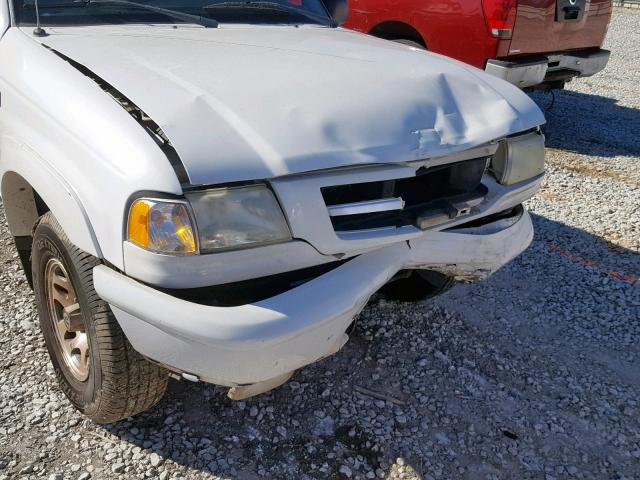 4F4YR16U72TM05337 - 2002 MAZDA B3000 CAB WHITE photo 9