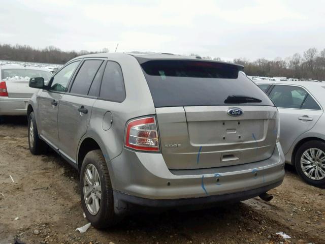 2FMDK36C88BA23577 - 2008 FORD EDGE SE SILVER photo 3