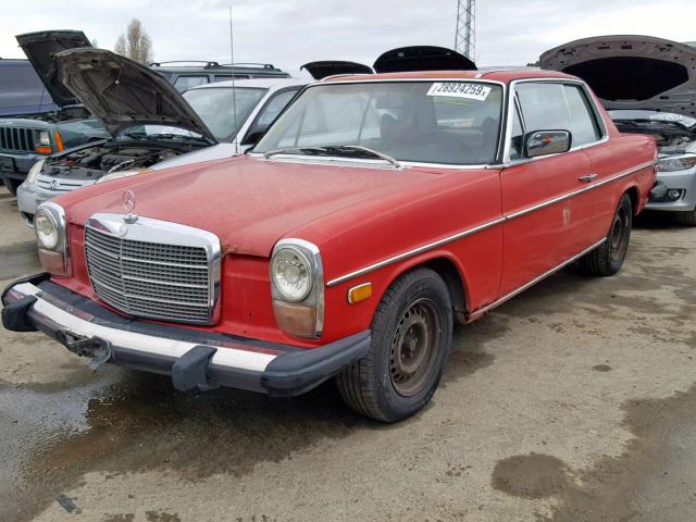 11407312103060 - 1974 MERCEDES-BENZ 280SEL RED photo 2