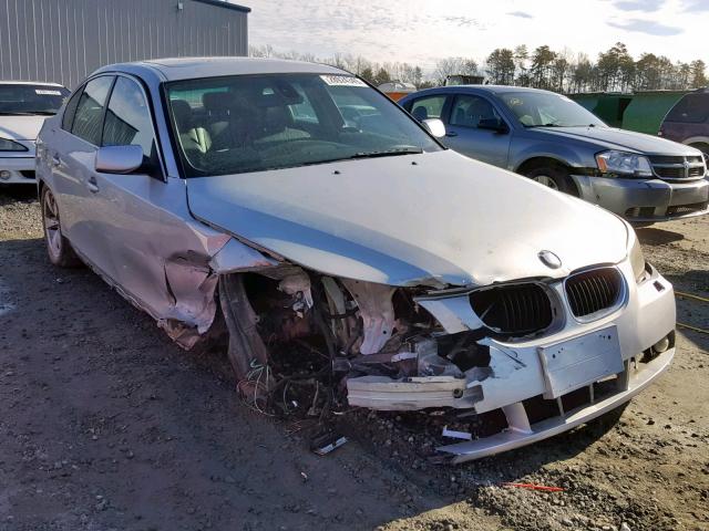 WBANA53555B860847 - 2005 BMW 525 I SILVER photo 1