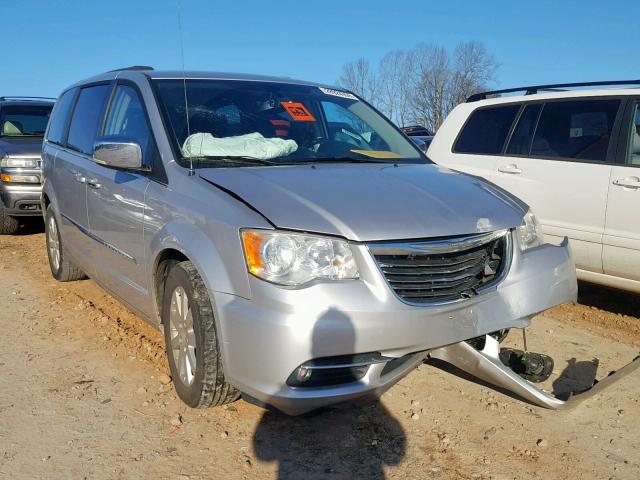 2C4RC1CG6CR134406 - 2012 CHRYSLER TOWN & COU SILVER photo 1