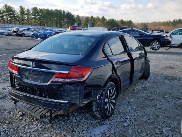 19XFB2F99FE251069 - 2015 HONDA CIVIC EXL BLACK photo 4