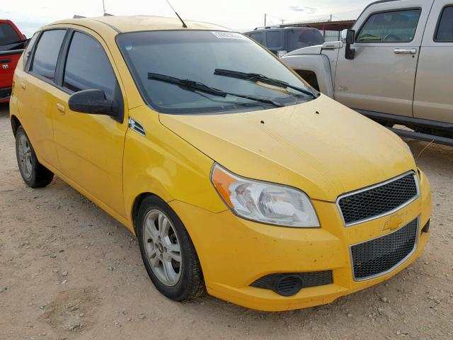 KL1TD6DE8BB127569 - 2011 CHEVROLET AVEO LS YELLOW photo 1