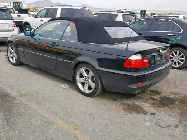 WBABW33406PX86564 - 2006 BMW 325 CI BLACK photo 3