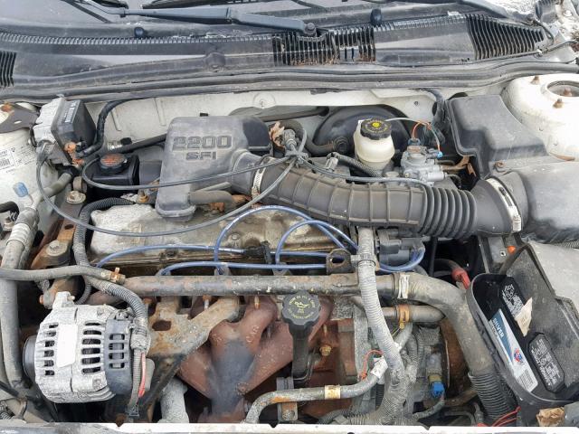 1G1JC1246X7105864 - 1999 CHEVROLET CAVALIER B WHITE photo 7