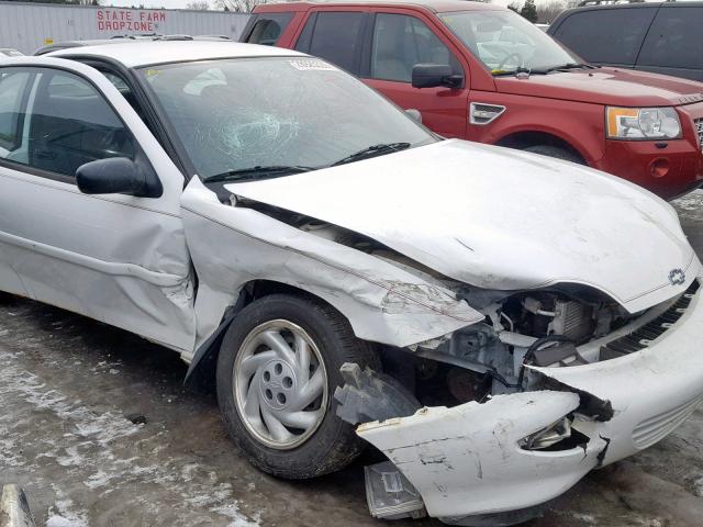 1G1JC1246X7105864 - 1999 CHEVROLET CAVALIER B WHITE photo 9