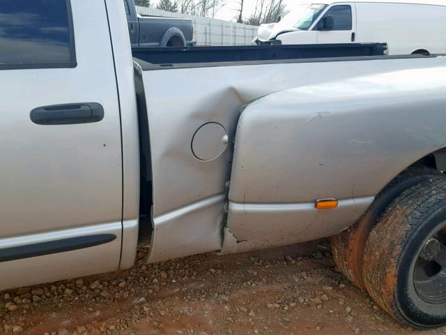 3D7ML48A77G813960 - 2007 DODGE RAM 3500 S SILVER photo 9