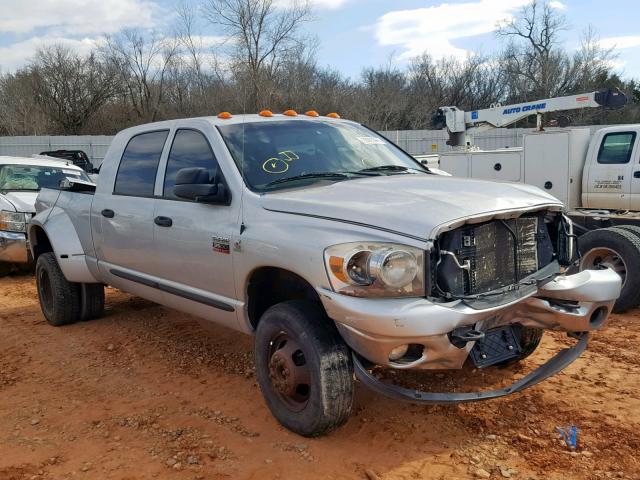 3D7MX49A98G144420 - 2008 DODGE RAM 3500 SILVER photo 1