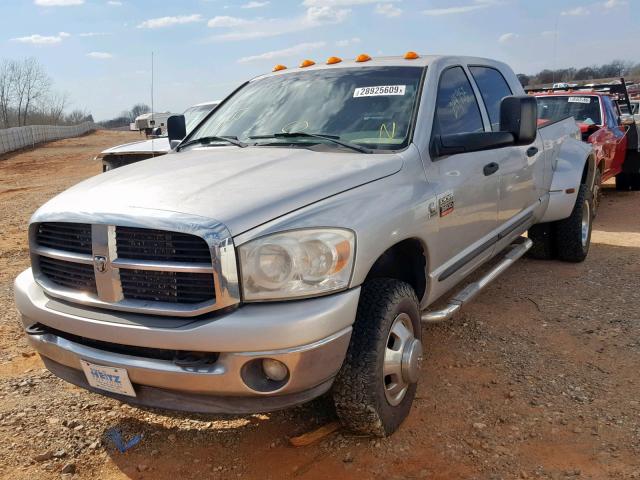 3D7MX49A78G206669 - 2008 DODGE RAM 3500 SILVER photo 2