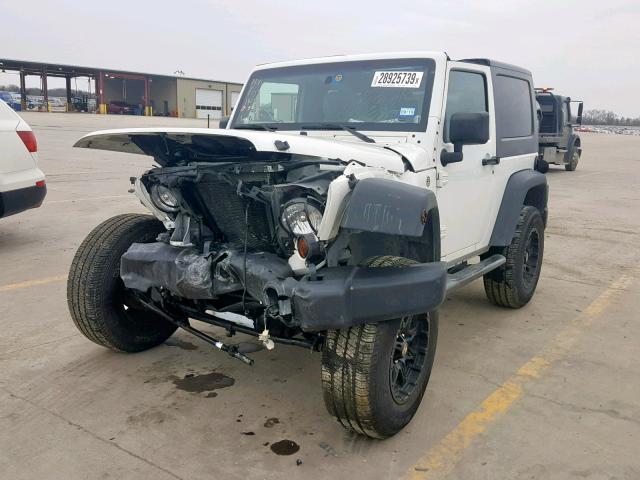 1J4AA2D10AL112940 - 2010 JEEP WRANGLER S WHITE photo 2