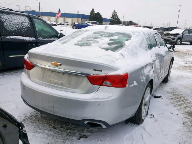 2G1125S3XJ9164942 - 2018 CHEVROLET IMPALA PRE ვერცხლისფერი ფოტო 4