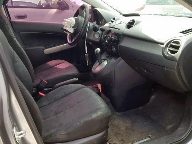 JM1DE1KY0E0172712 - 2014 MAZDA MAZDA2 SPO 银色 照片 5