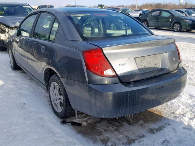 1G8AJ52F65Z109835 - 2005 SATURN ION LEVEL GRAY photo 3