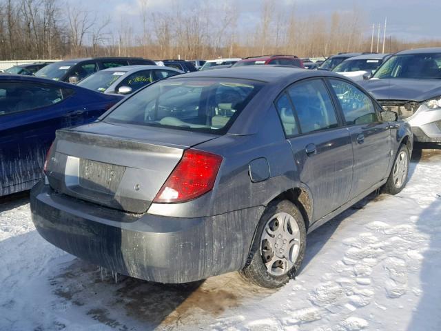1G8AJ52F65Z109835 - 2005 SATURN ION LEVEL GRAY photo 4