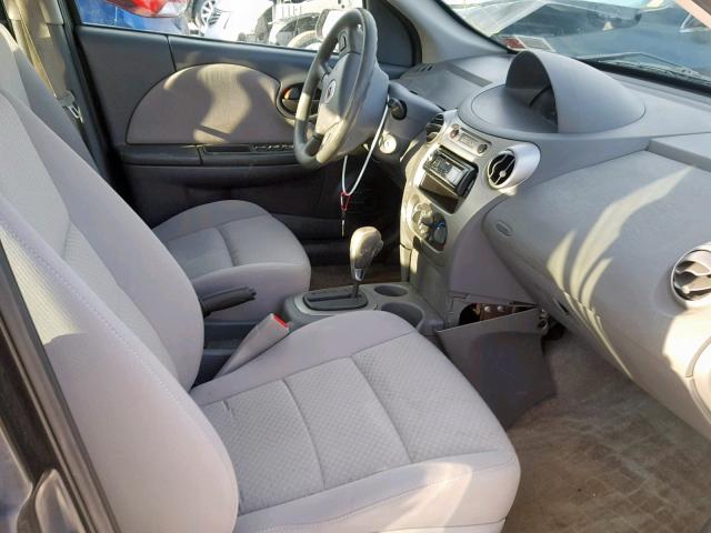 1G8AJ52F65Z109835 - 2005 SATURN ION LEVEL GRAY photo 5