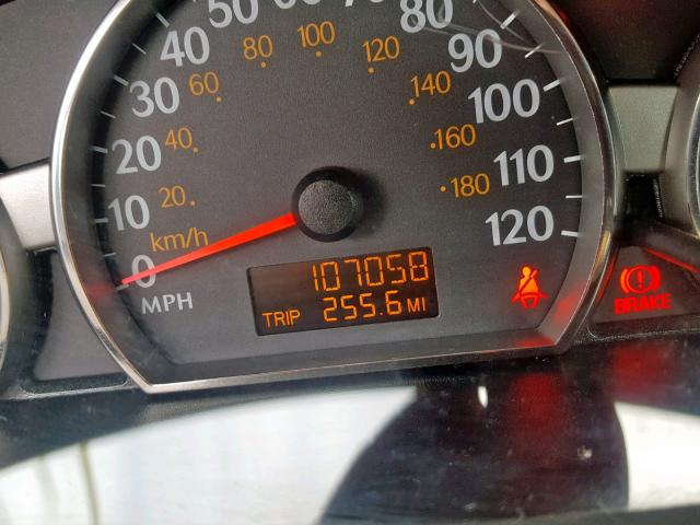 1G8AJ52F65Z109835 - 2005 SATURN ION LEVEL GRAY photo 8