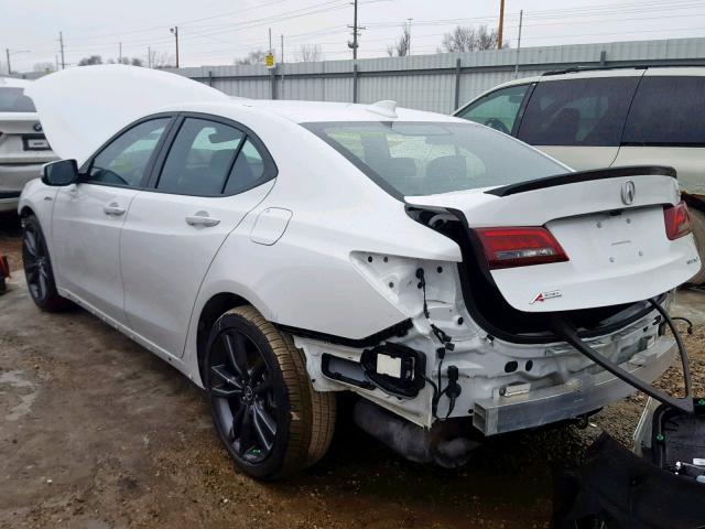 19UUB3F6XKA005777 - 2019 ACURA TLX WHITE photo 3